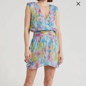 Ramy Brook Multicolor Shimmer Mini Dress